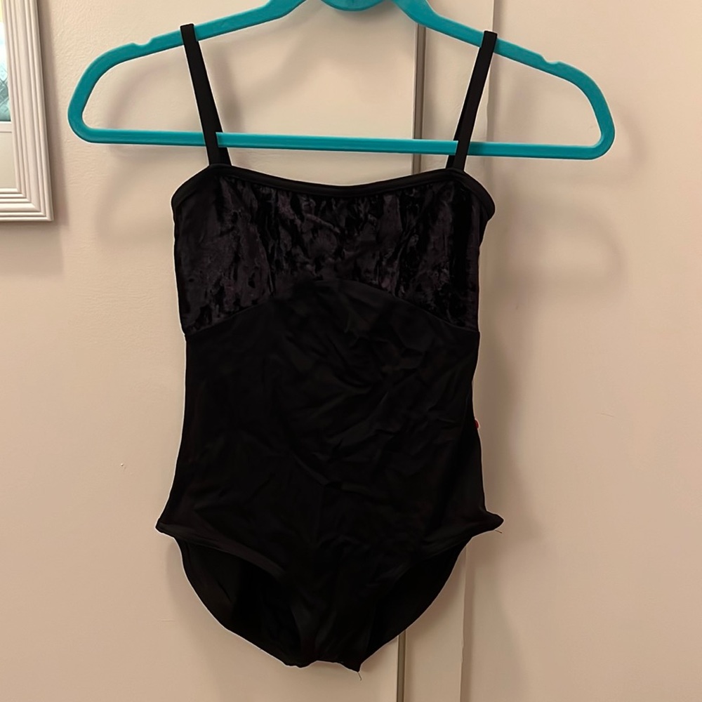 Black Velvet Yumiko Denise Leotard